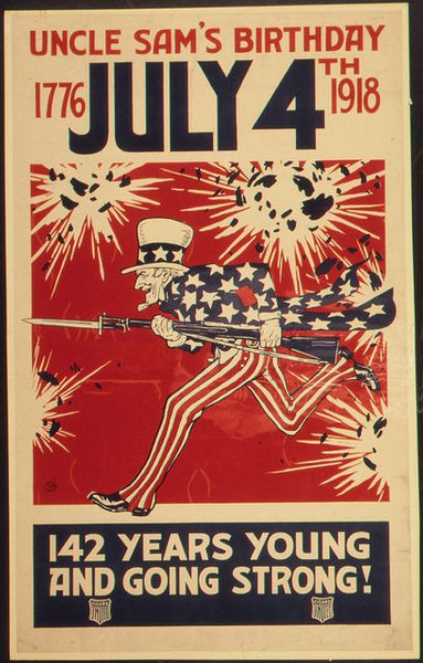 classic americana war posters July 4