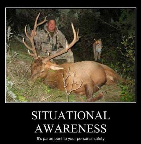 Hunting Humor Situational Awareness