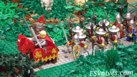 BrickFair Knights in Battle