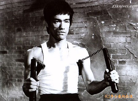 bruce lee nunchaku