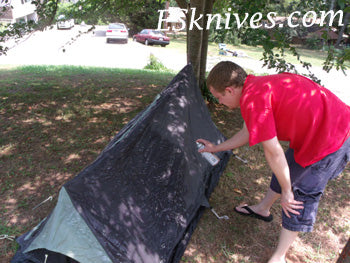 Waterproofing Tent