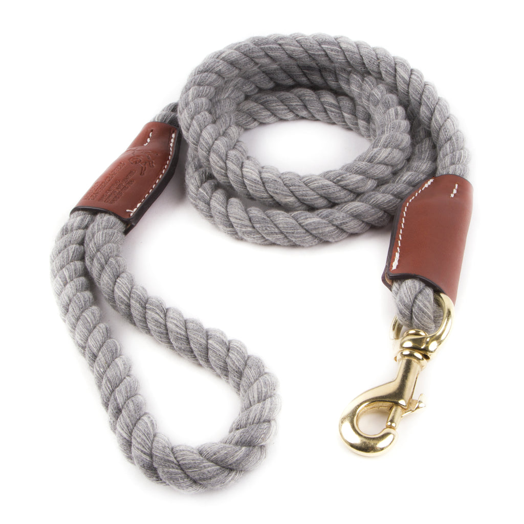 braided rope dog leash