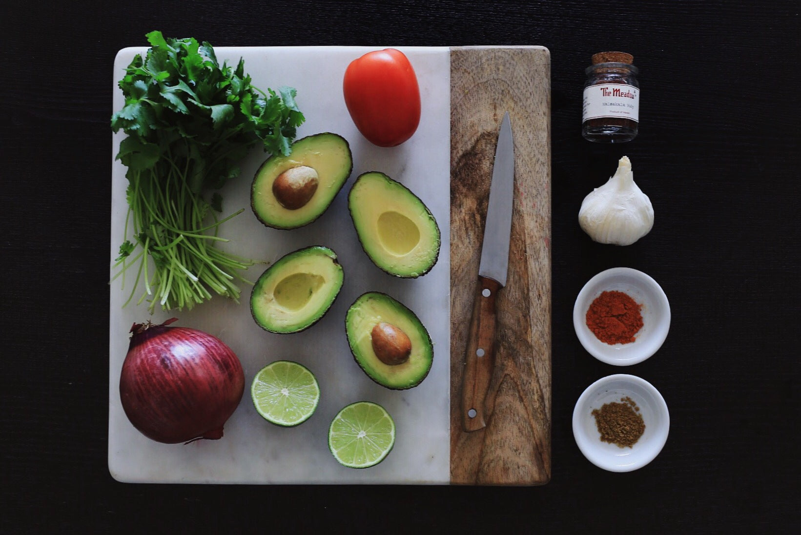 Guacamole with Haleakala Ruby Hawaiian Sea Salt