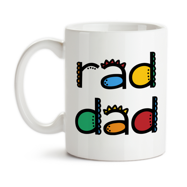 rad dad coffee mug