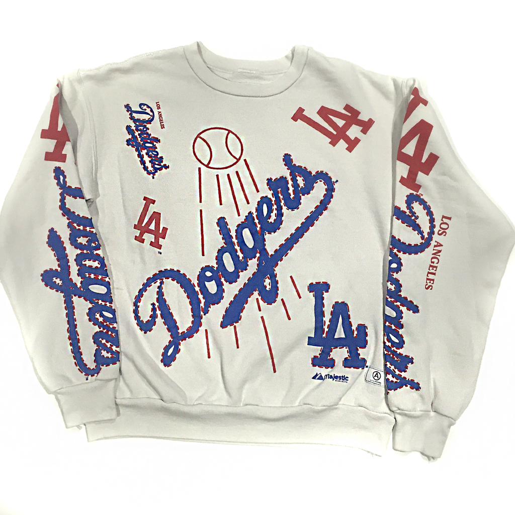 vintage dodgers sweatshirt