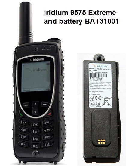 Iridium 9575 Extreme Sat Phone Battery BAT31001