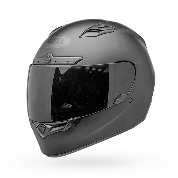 blacked out bike helmet