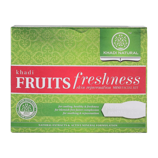 Khadi Natural Fruits Freshness Skin Rejuvenation Mini Facial Kit
