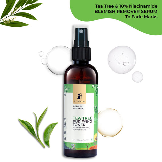 Pilgrim Tea Tree & 2% Niacinamide Purifying Toner for Oily Skin - 100 ml