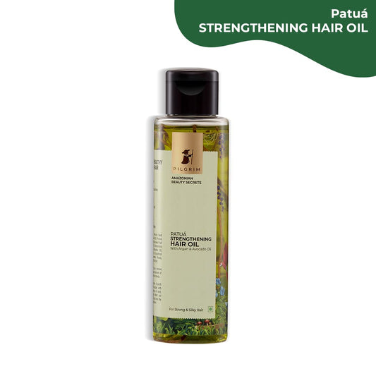 Pilgrim Patua Strengthening Hair Oil for Strong Silky Hair - 115 ml