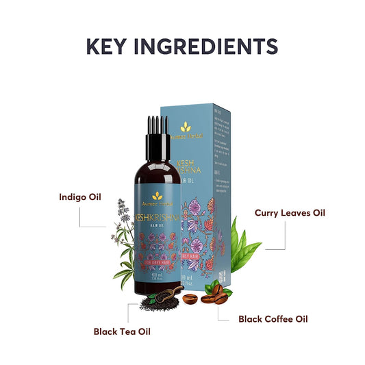 Avimee Herbal Keshkrishna Hair Oil Mineral Oil Free 100 ml