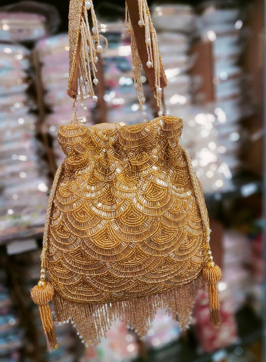 Potli bag wedding gift handmade unique purse