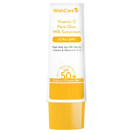 2% Vitamin C Pure Glow Milk Sunscreen | SPF 50 PA++++