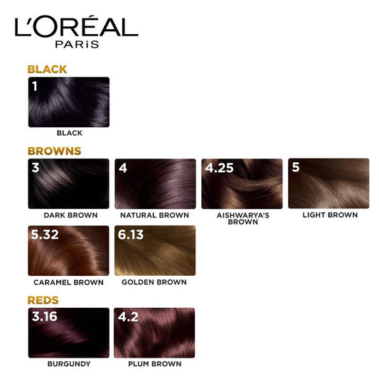 L'Oreal Paris Excellence Creme Hair Color - 4.25 Aishwarya's Brown