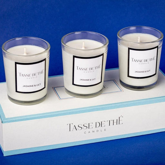 Modern Trio Scented Candles | Set of 3 | Multiple Flavours