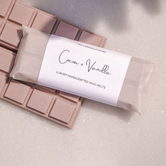 Cocoa & Vanilla Waxmelt bar