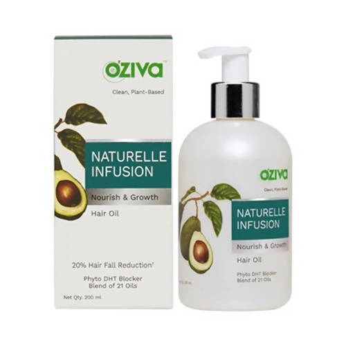 OZiva Naturelle Infusion Nourish & Growth Hair Oil - 200 ml