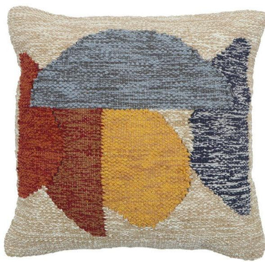 Geo Abstract Woven Cushion Covers | Set of 2