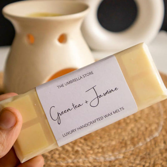 Green Tea & Jasmine Waxmelt Bar