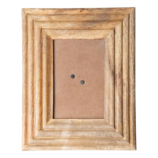 Wooden Raw Finish Photo Frame