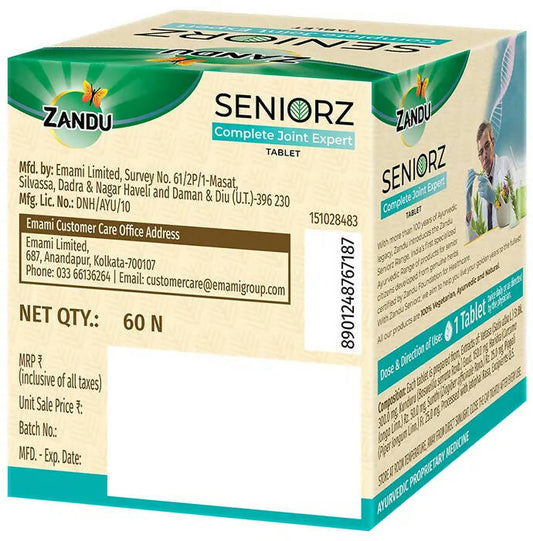 Zandu Seniorz Complete Joint Expert Tablets