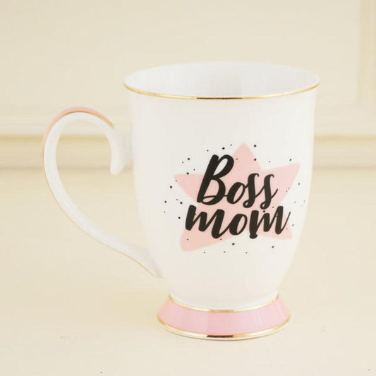 Boss Mom | Bone China Mug | Single Piece 310 ml