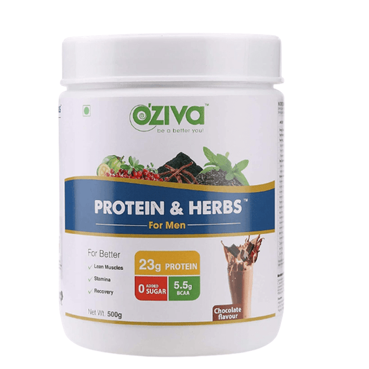 OZiva Protein & Herbs for Men