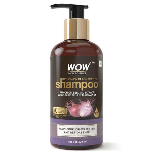 Wow Skin Science Red Onion Black Seed Oil Shampoo