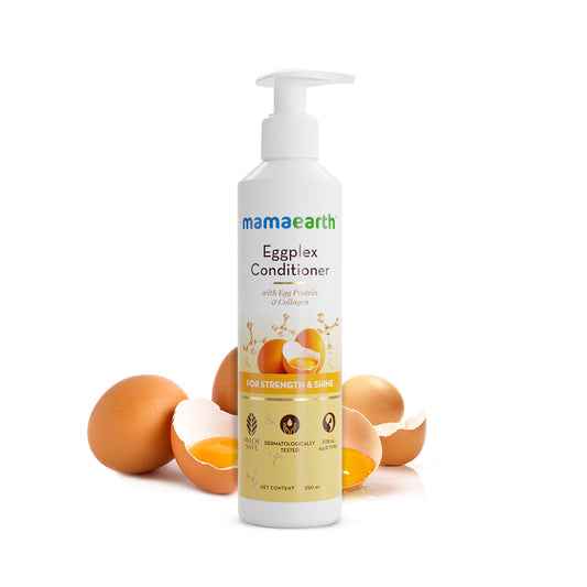 Mamaearth Eggplex Conditioner with Egg Protein & Collagen for Strength & Shine - 250 ml