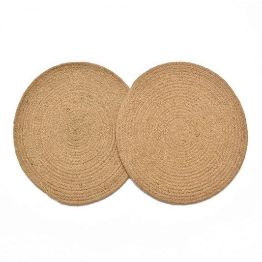 Round Jute Placemat | Pack of 6