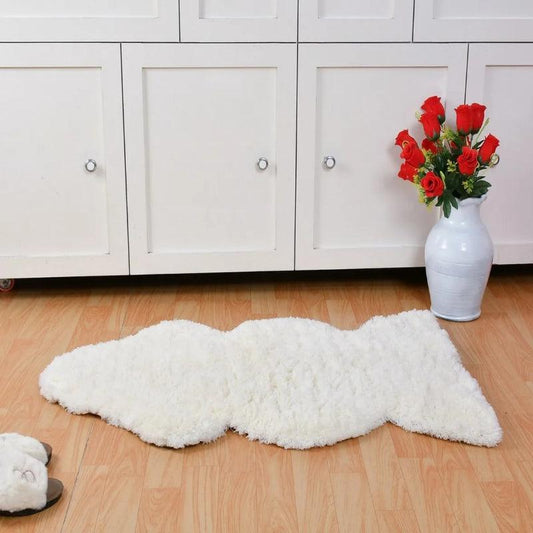 Sheep Skin Faux Fur Rug