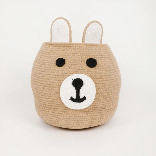 Animal Face Storage Basket | 9 Inches