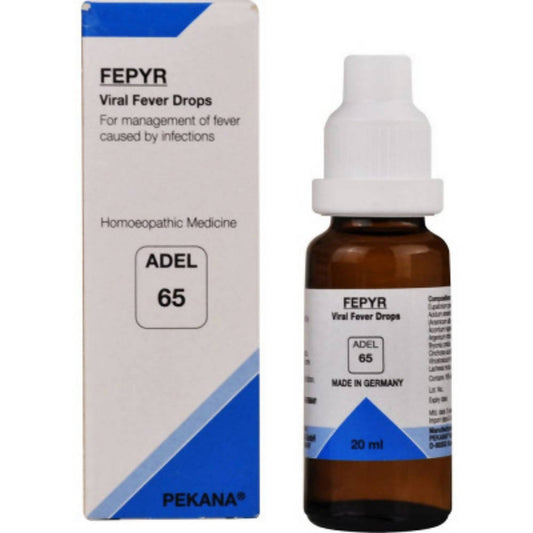 ADEL Homeopathy 65 Fepyr Drops - 20ml