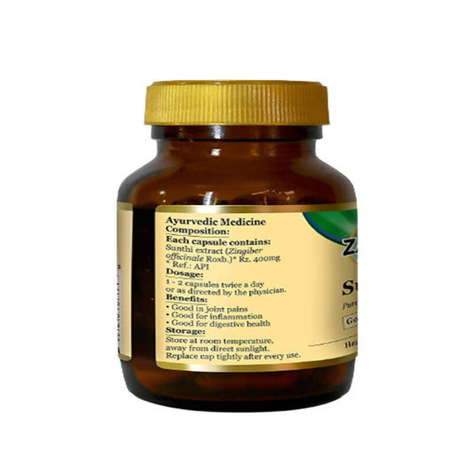 Zandu Sunthi Pure Herbs Capsules Good For Digestive Health