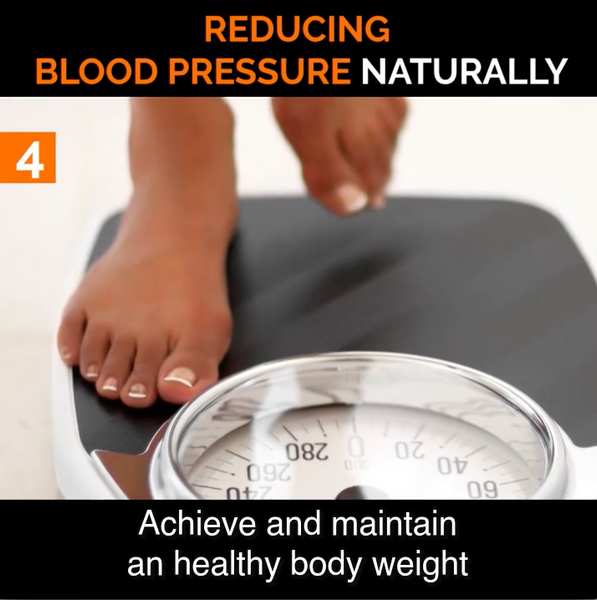 #4 Achieve a Healthy Body Weight to Help Lower Blood Pressure Naturally