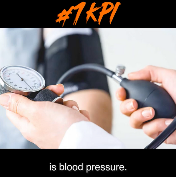 The #! Health Related KPI is Blood Pressure