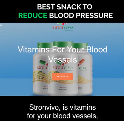 Stronvivo is Vitamins for Your Blood Vessels
