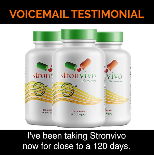 I've been taking Stronvivo for 120 days