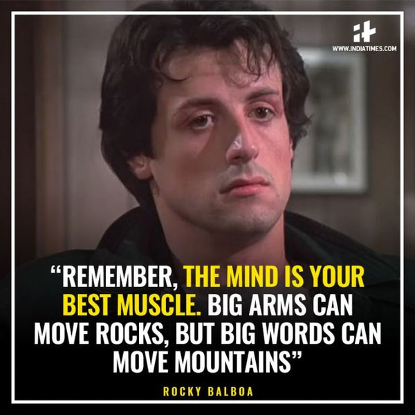 Words can move mountains