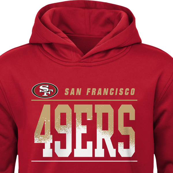 San Francisco 49ers Mitchell & Ness Youth Team of the 80s All Over Pullover  Sweatshirt - Gray