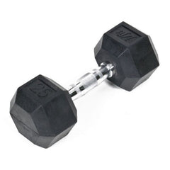 25Lb Rubberhex Dumbell