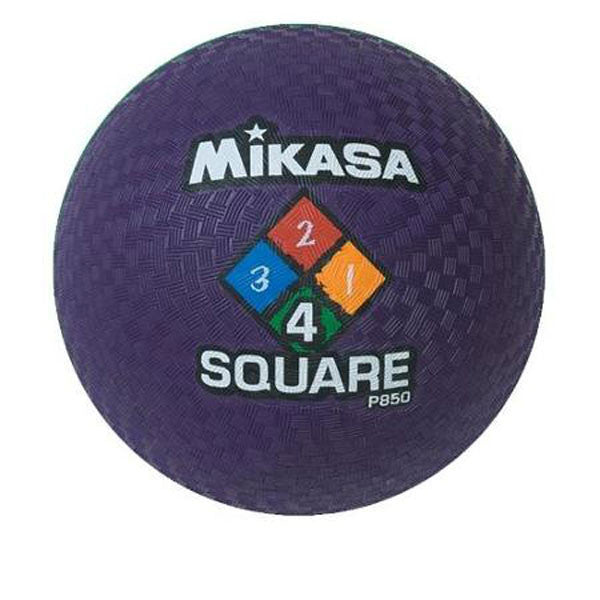 Mikasa P850-Orange 4 Square Playground Ball Premium Rubber Cover 