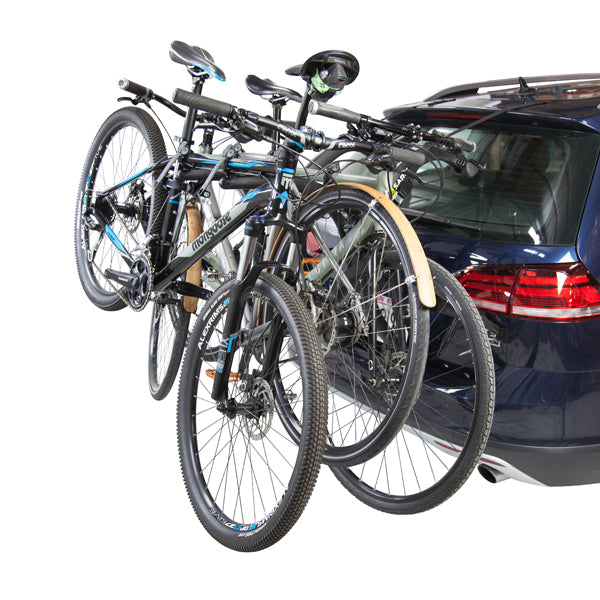 three bike trunk rack