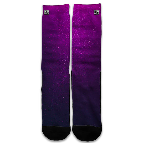 purple sports socks