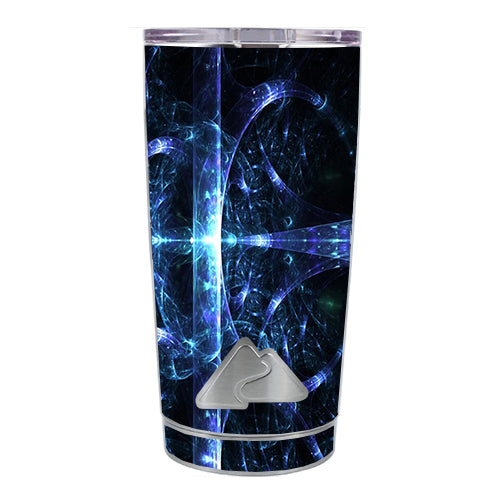 Futuristic Nebula Glass Ozark Trail 20oz Tumbler Skin
