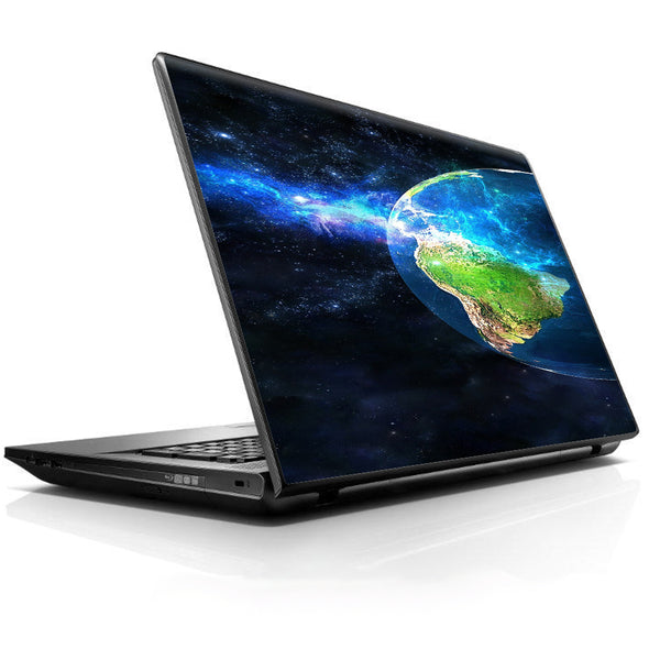 3D Earth Universal 13 to 16 inch wide laptop Skin