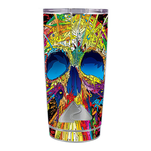Colorful Skull 1 Ozark Trail 20oz Tumbler Skin