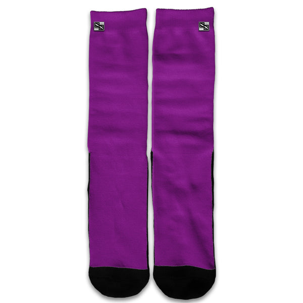 purple sports socks