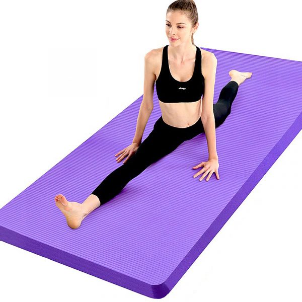 Fitness Mat Yoga Thick Home Gym Workout –