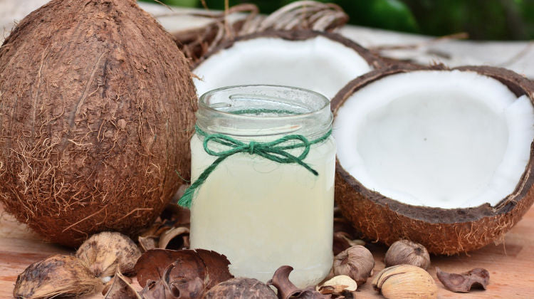 Natural coconut products in skin care